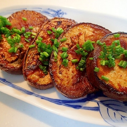 焼き肉のたれで　米なすのソテー♪